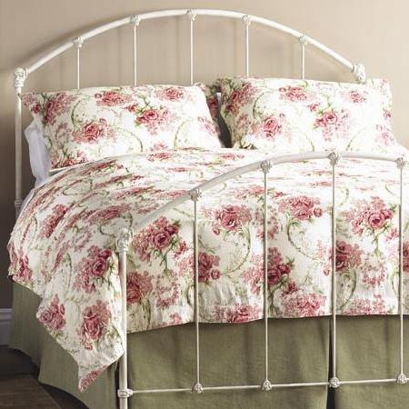 Rod iron sales twin headboard